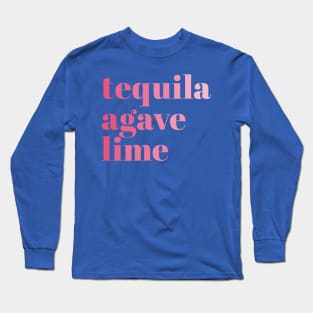 margarita, margarita cocktails, perfect margarita, tequila salt lime Long Sleeve T-Shirt